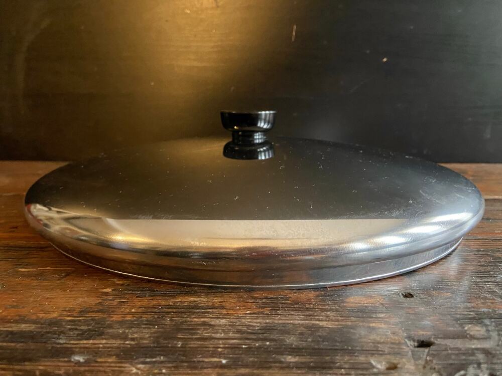 Vintage REVERE WARE 12" Stainless Steel Lid